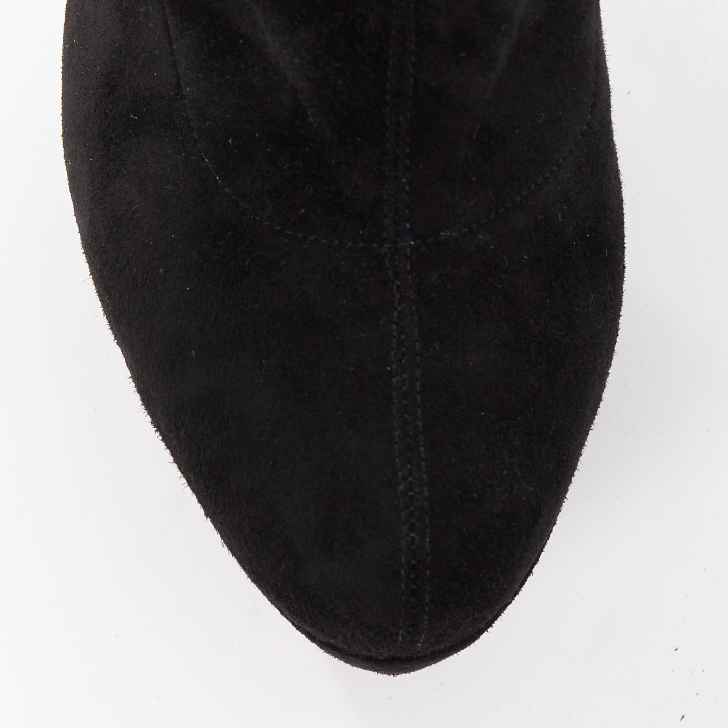 Women's Christian Louboutin suede over knee platform boots