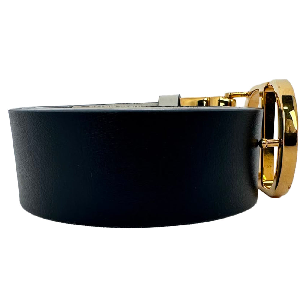 Christian Dior 30 Montaigne in Black Calfskin Leather