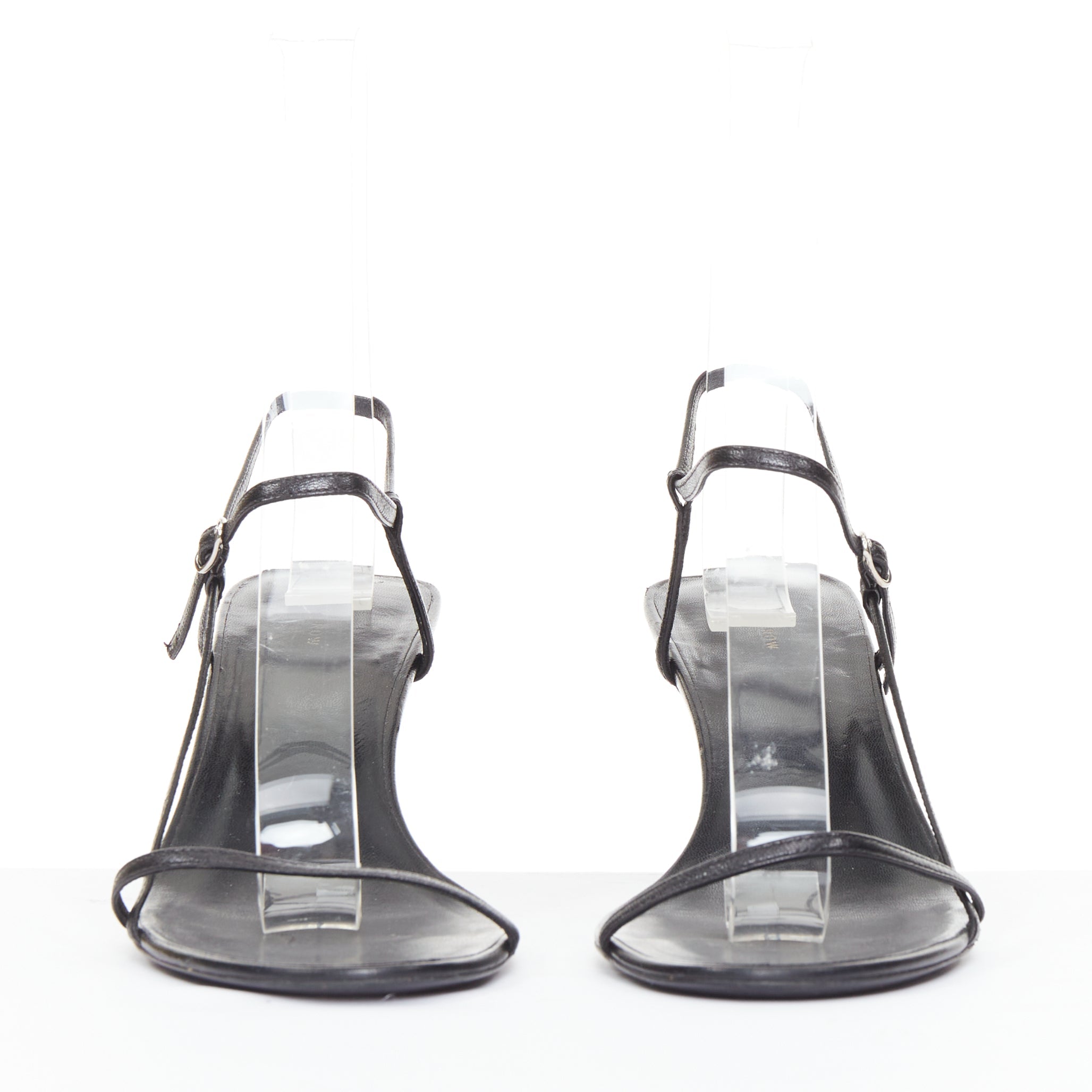 Women's The Row Bare minimalist slim straps spool heel sandals