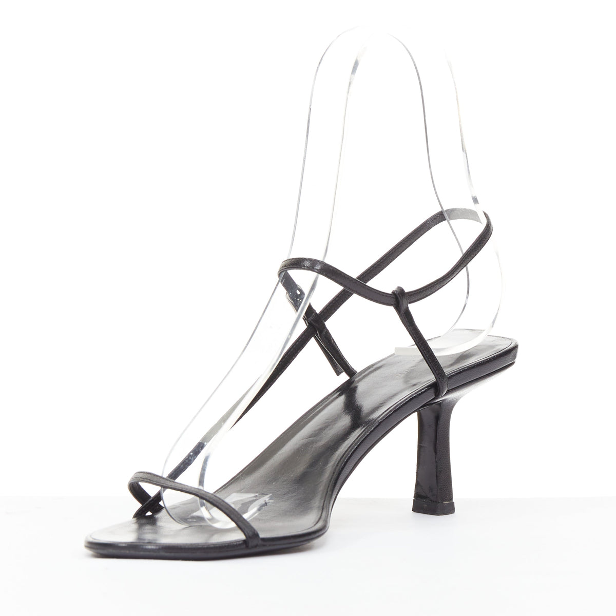 Women's The Row Bare minimalist slim straps spool heel sandals