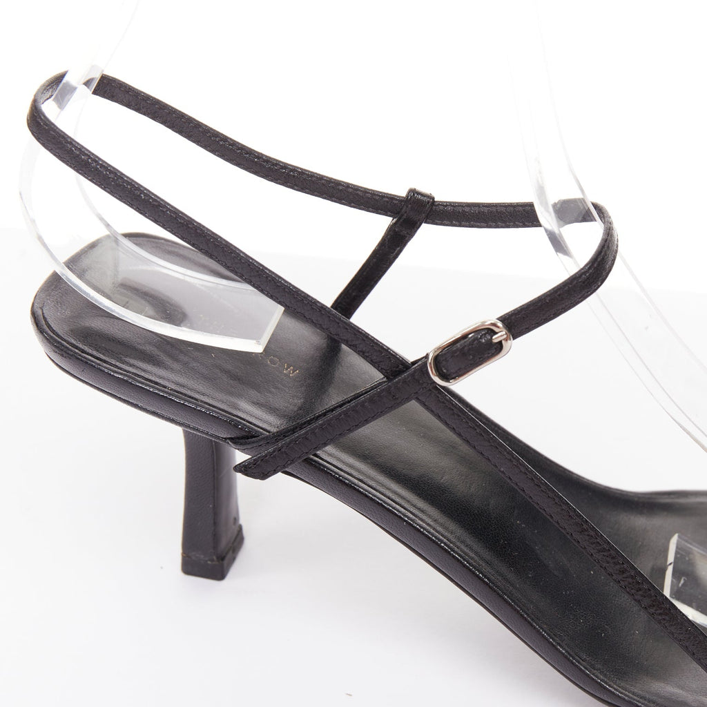Women's The Row Bare minimalist slim straps spool heel sandals
