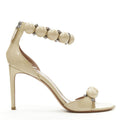Women's Alaia La Bombe ball embellished studded patent sandal