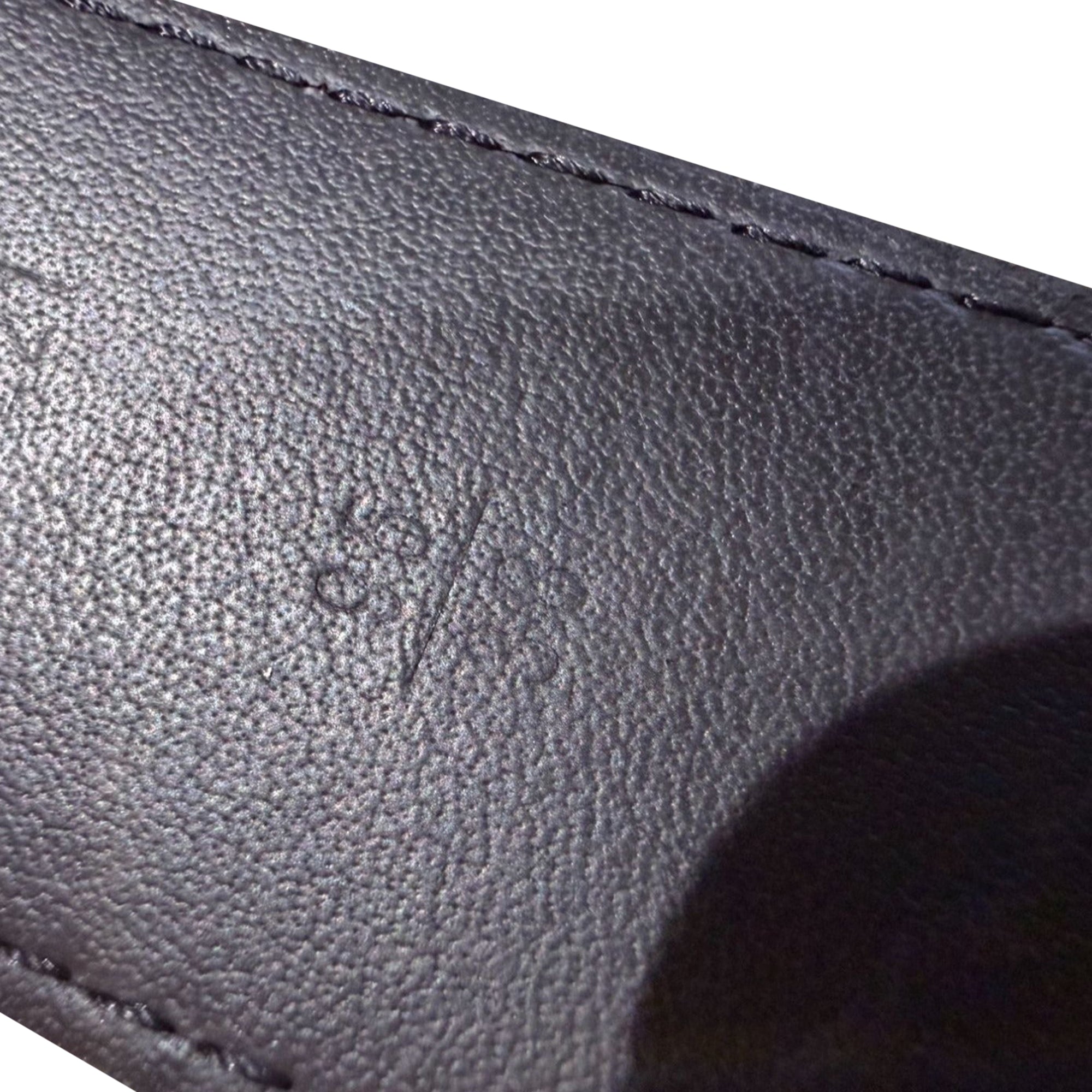 Louis Vuitton Pont Neuf 35mm Belt 95/38 Men's