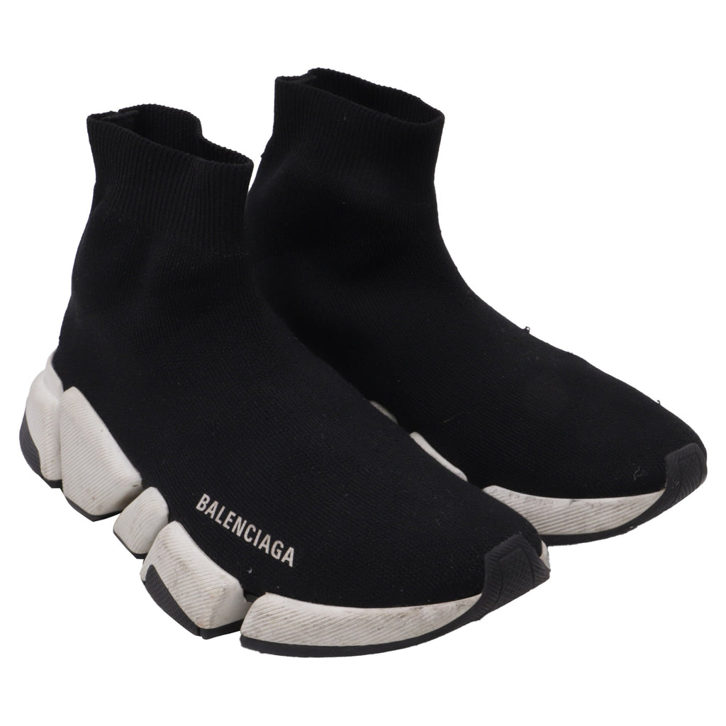 Women's  Balenciaga Speed 2.0 Trainer Shoes in Black Polyester