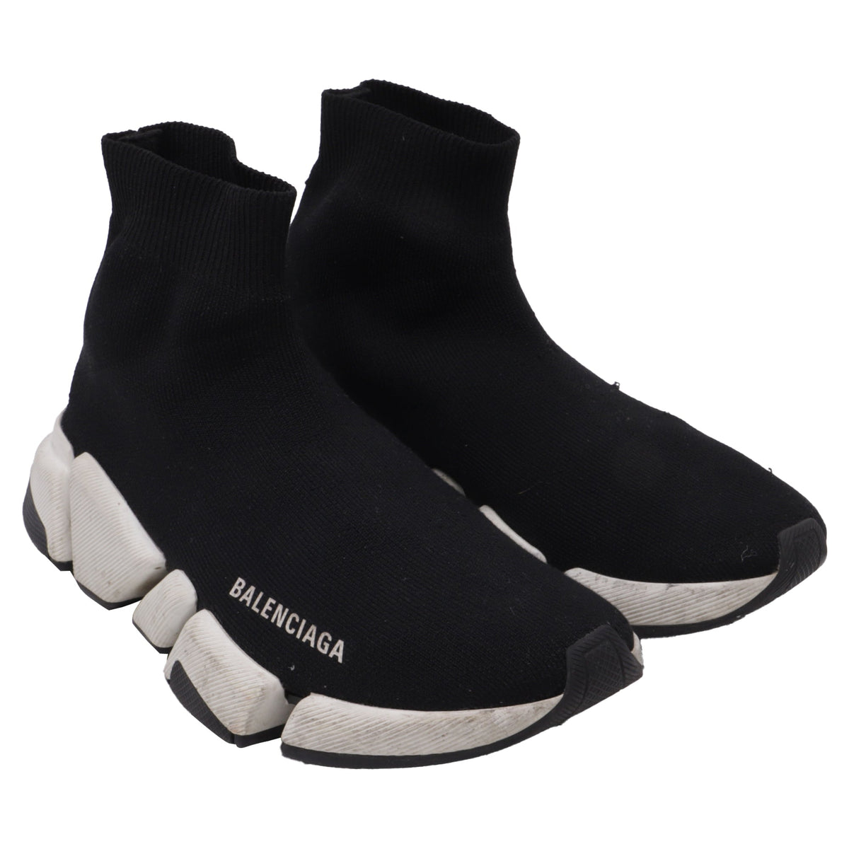 Women's  Balenciaga Speed 2.0 Trainer Shoes in Black Polyester