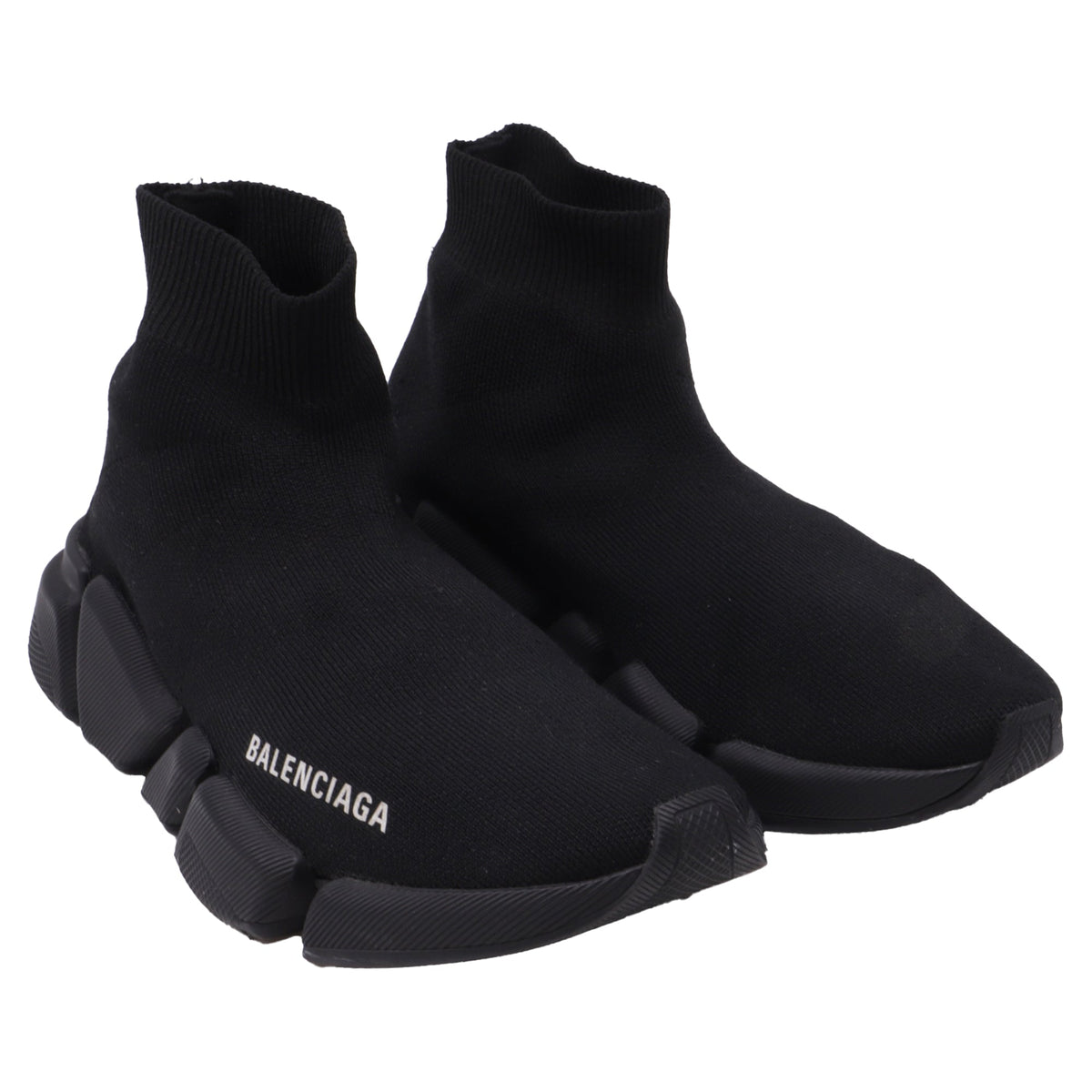 Women's  Balenciaga Speed 2.0 Trainer Shoes in Black Polyester