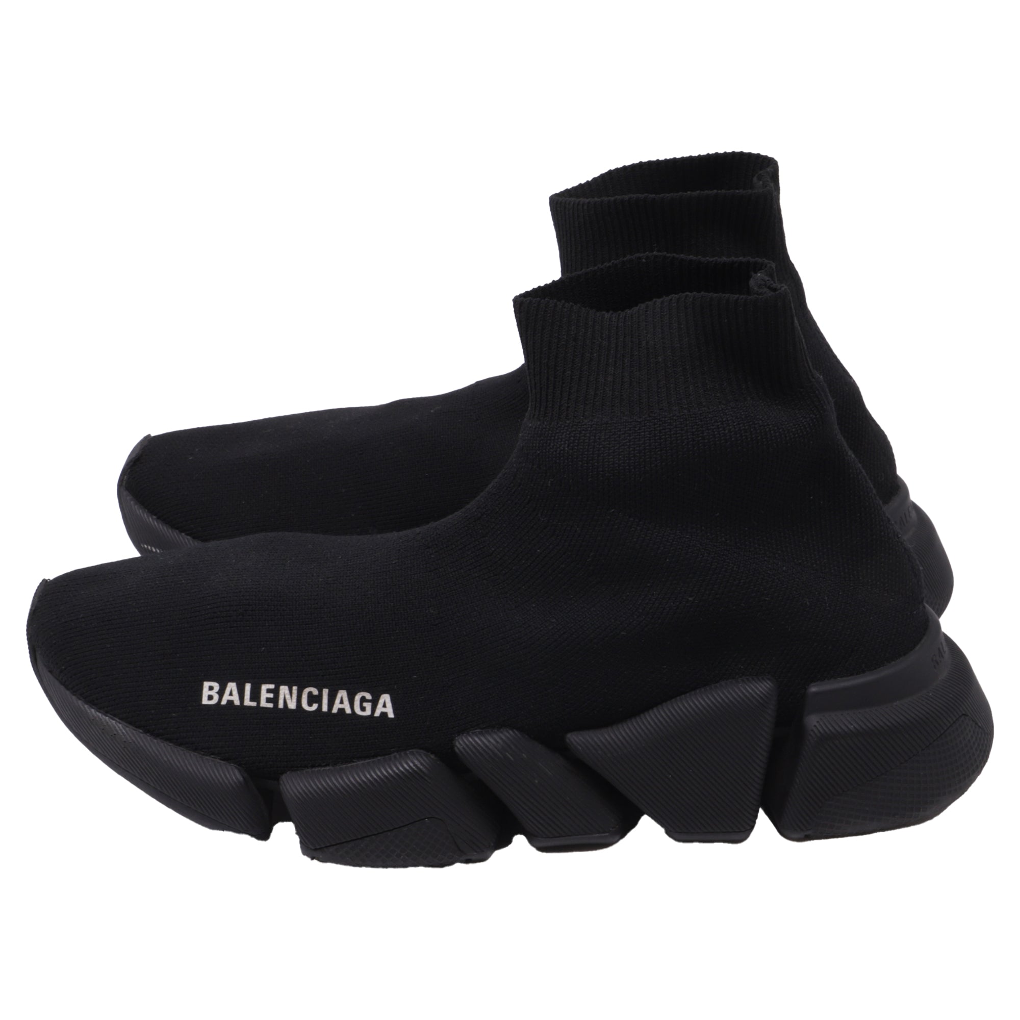 Women's  Balenciaga Speed 2.0 Trainer Shoes in Black Polyester