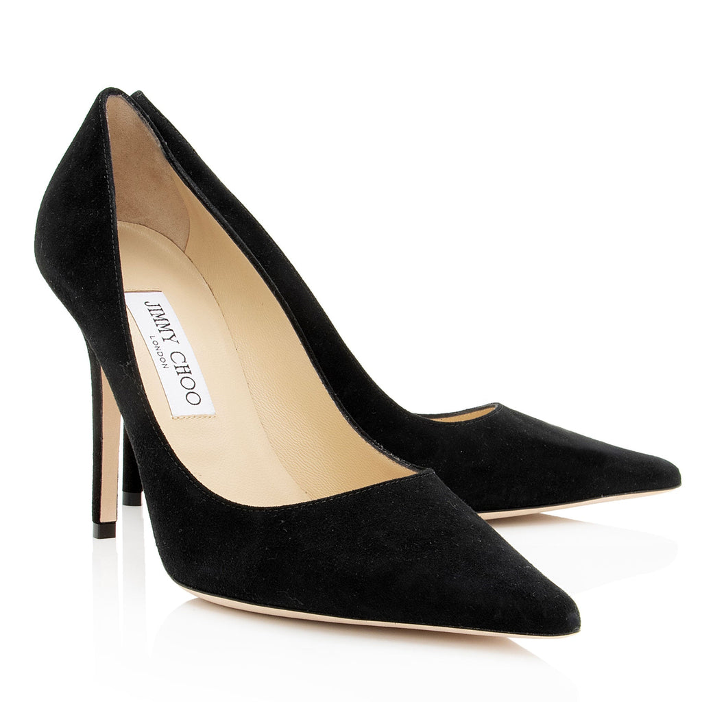 Women's Jimmy Choo Suede Romy Pumps - Size 9.5 / 39.5
