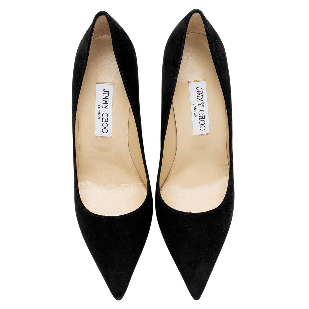Women's Jimmy Choo Suede Romy Pumps - Size 9.5 / 39.5