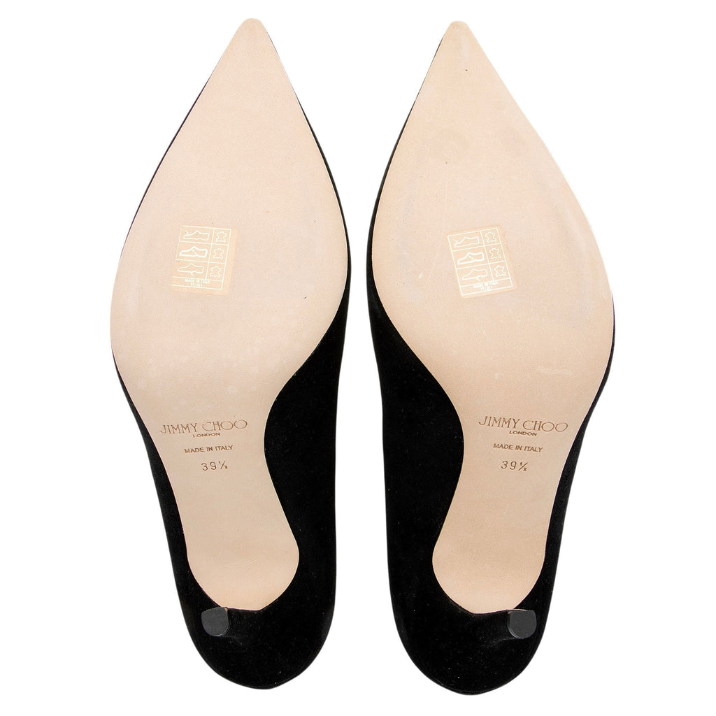Women's Jimmy Choo Suede Romy Pumps - Size 9.5 / 39.5