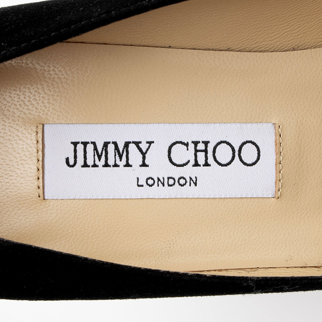 Women's Jimmy Choo Suede Romy Pumps - Size 9.5 / 39.5