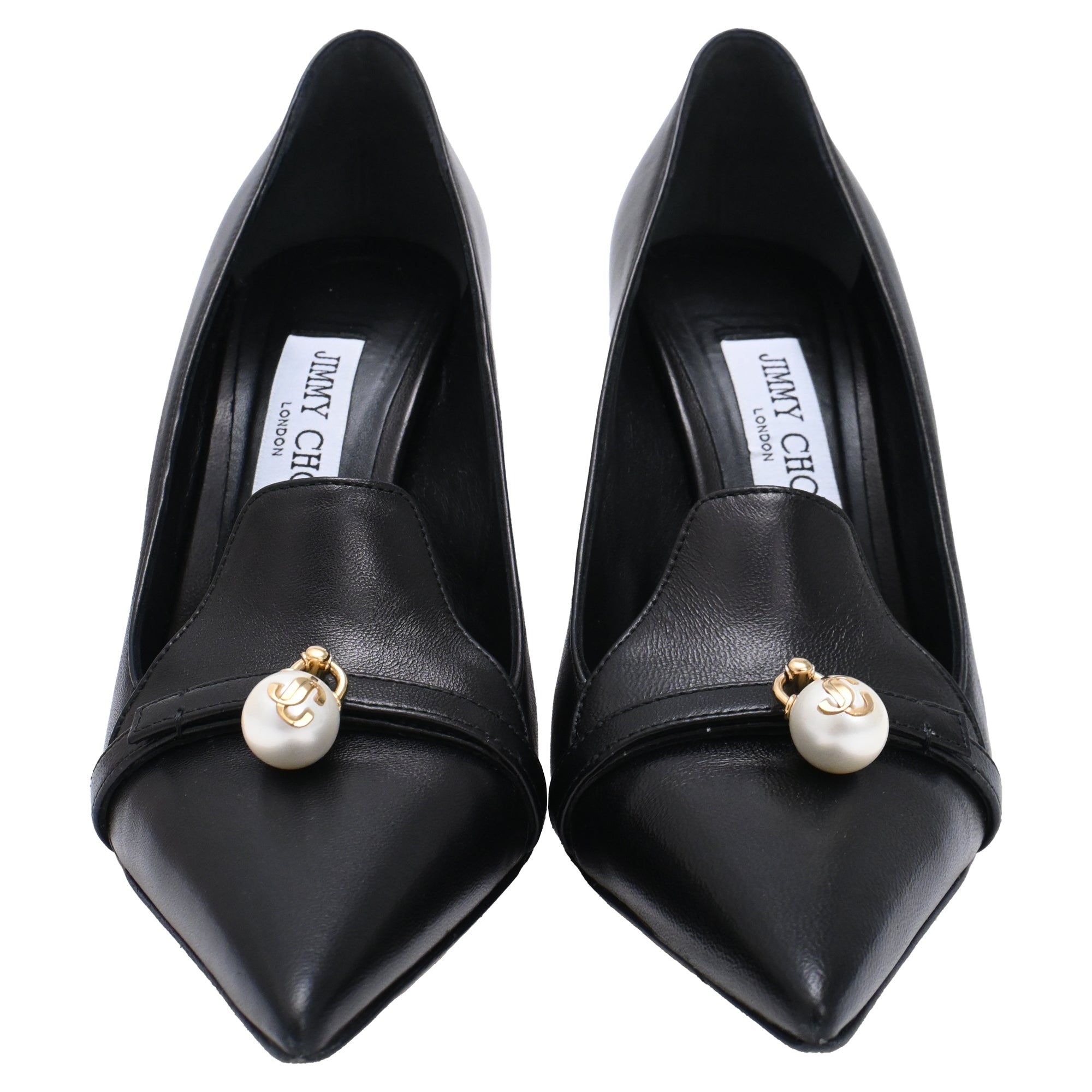 Women's Jimmy Choo Felicitie 95 Pumps in Black Leather