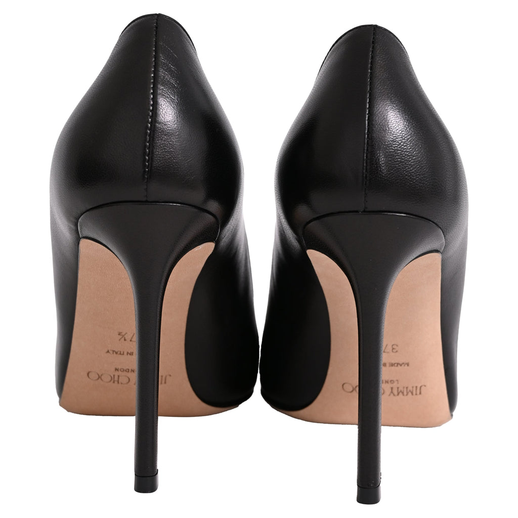 Women's Jimmy Choo Felicitie 95 Pumps in Black Leather