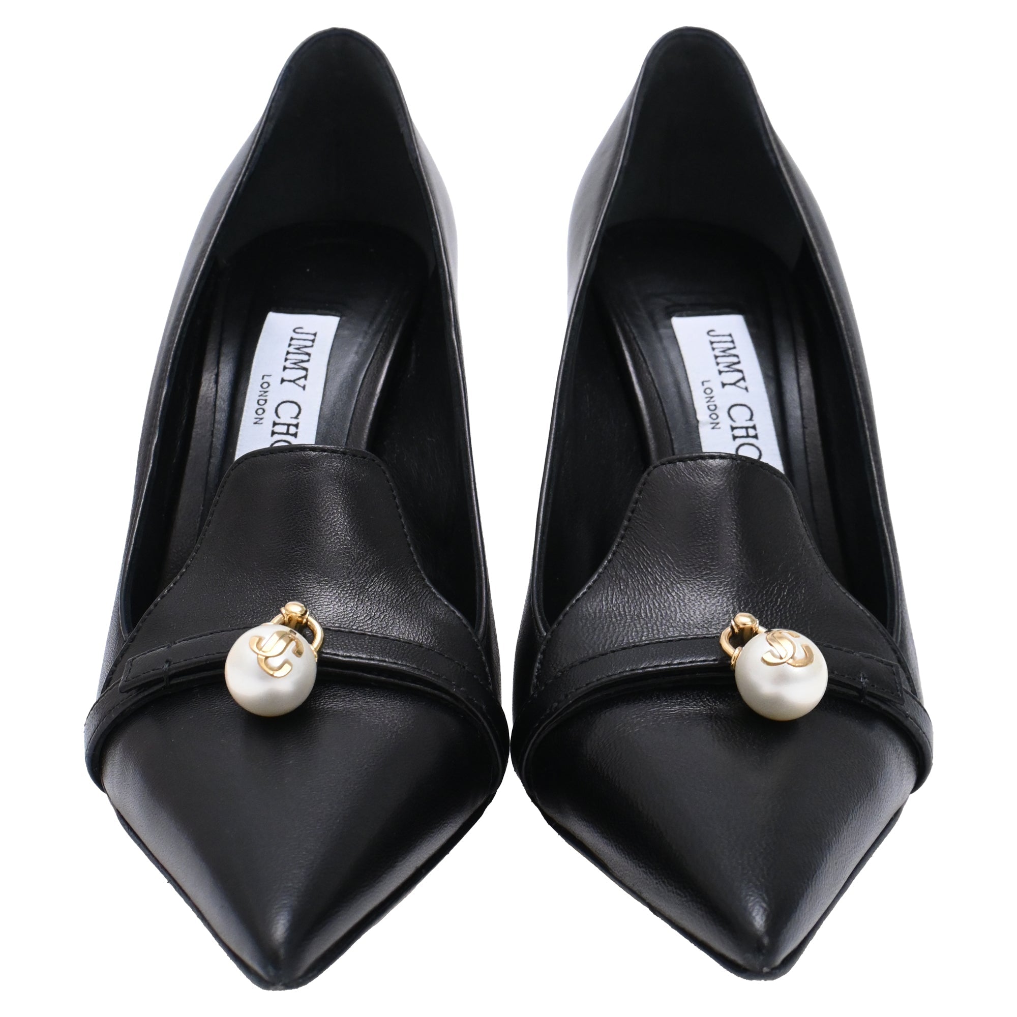 Women's Jimmy Choo Felicitie 95 Pumps in Black Leather