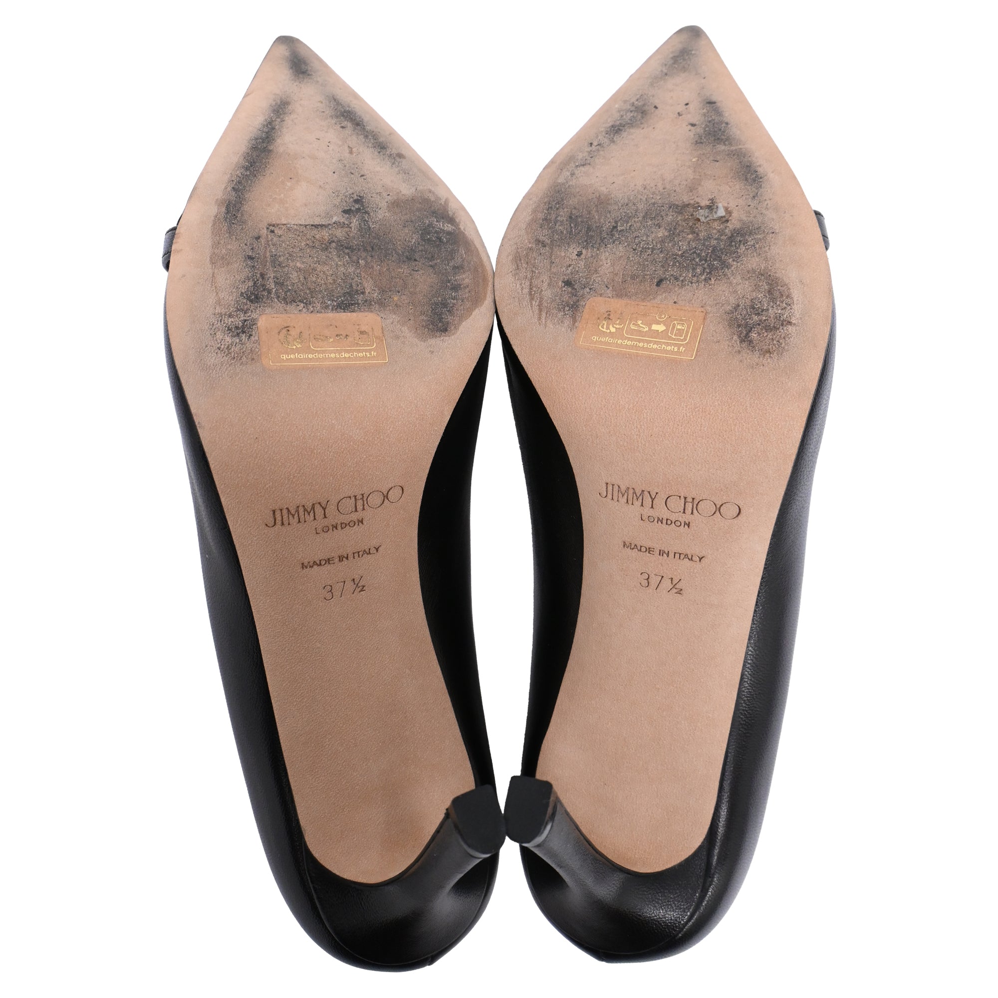 Women's Jimmy Choo Felicitie 95 Pumps in Black Leather