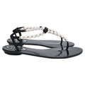 Women's René Caovilla Pearl Embellished Flat Sandals