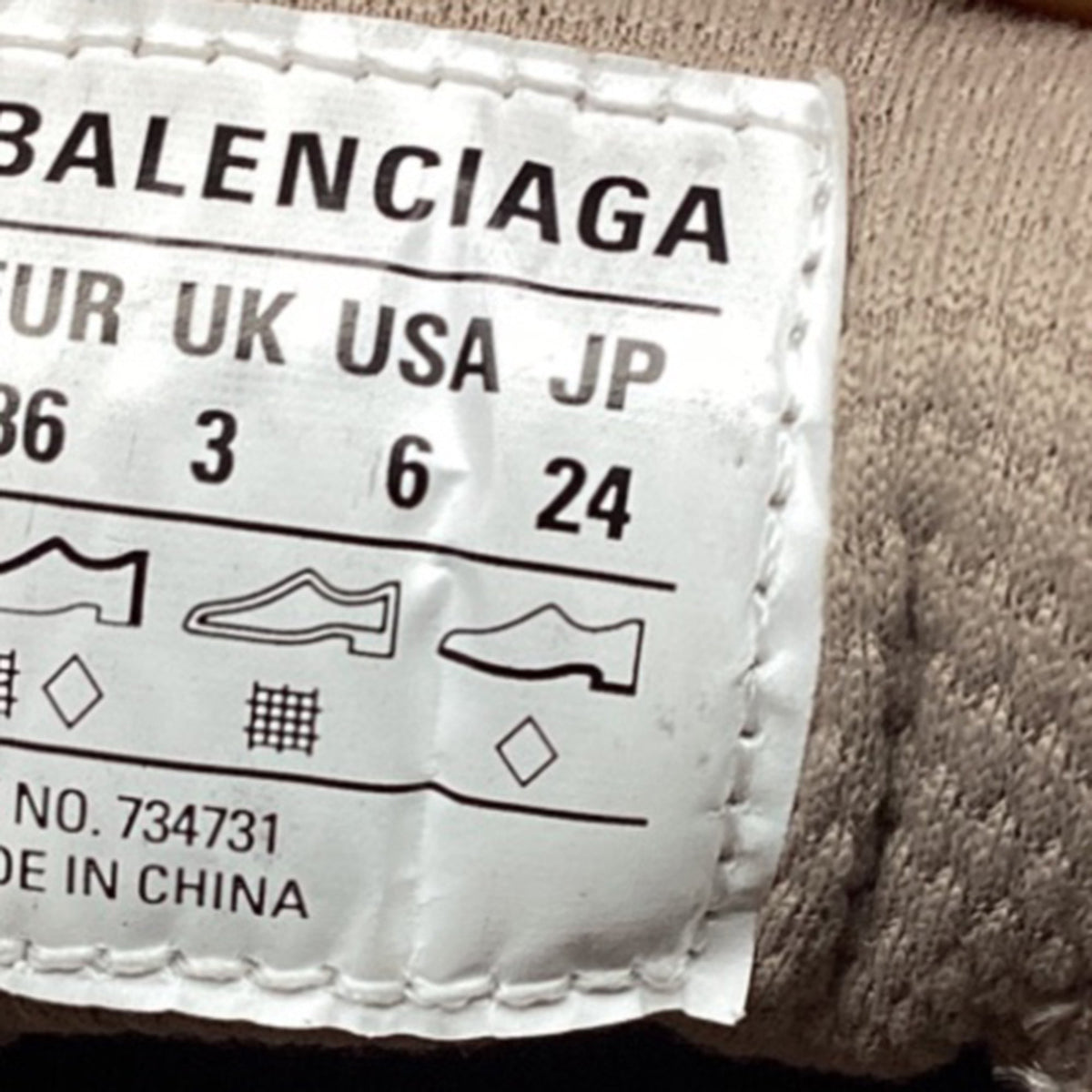 Women's  Balenciaga 3XL Sneakers in Beige Polyester
