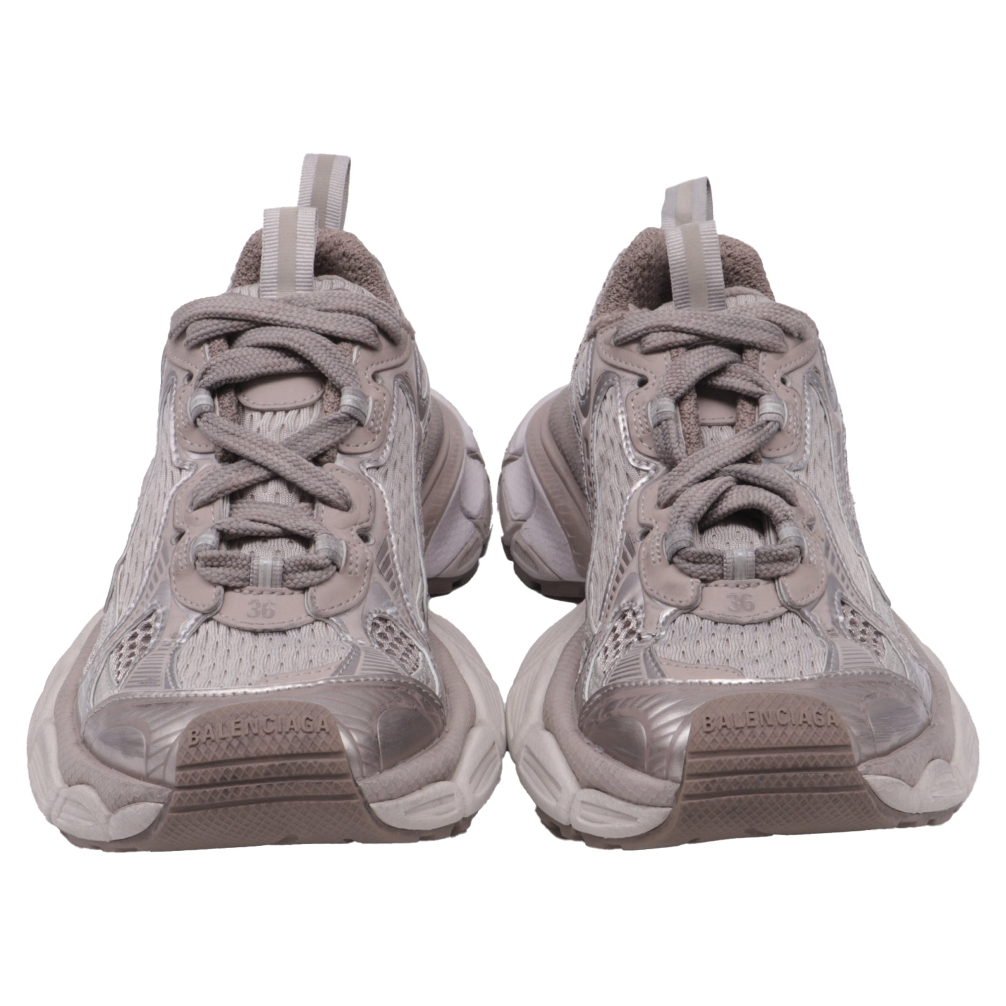 Women's  Balenciaga 3XL Sneakers in Beige Polyester