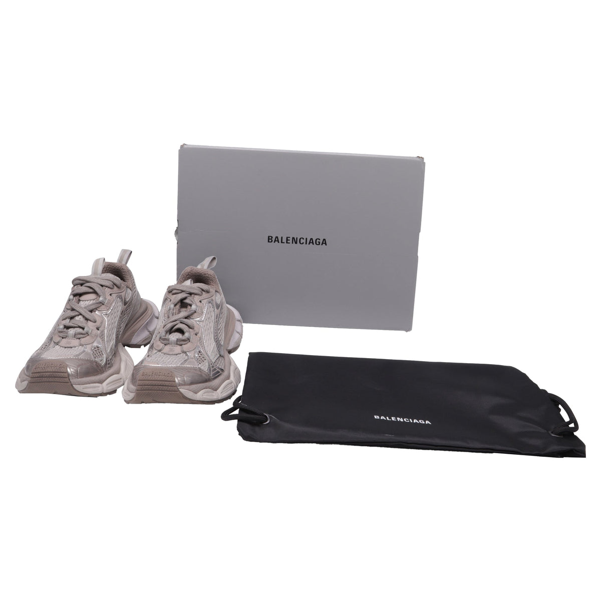 Women's  Balenciaga 3XL Sneakers in Beige Polyester