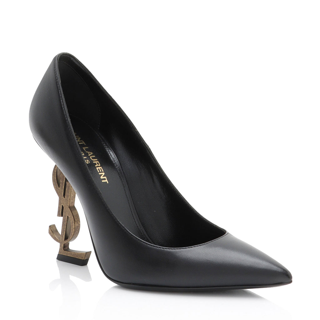 Women's Saint Laurent Leather Opyum Pumps - Size 6 / 36
