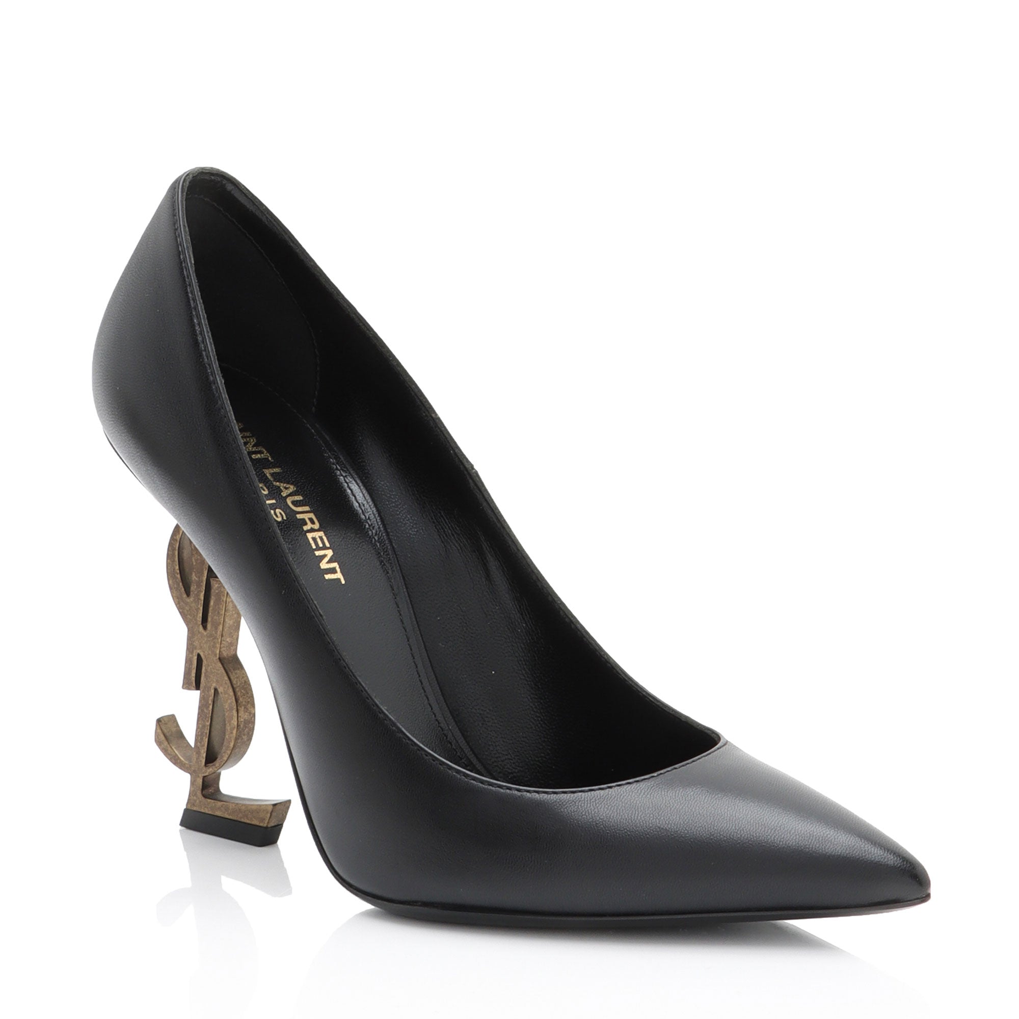 Women's Saint Laurent Leather Opyum Pumps - Size 6 / 36