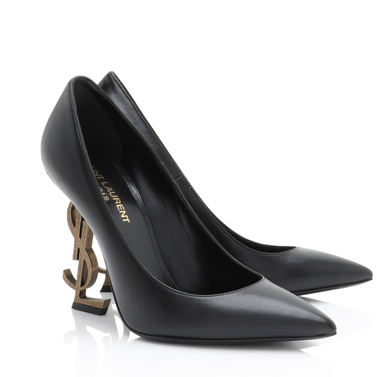 Women's Saint Laurent Leather Opyum Pumps - Size 6 / 36