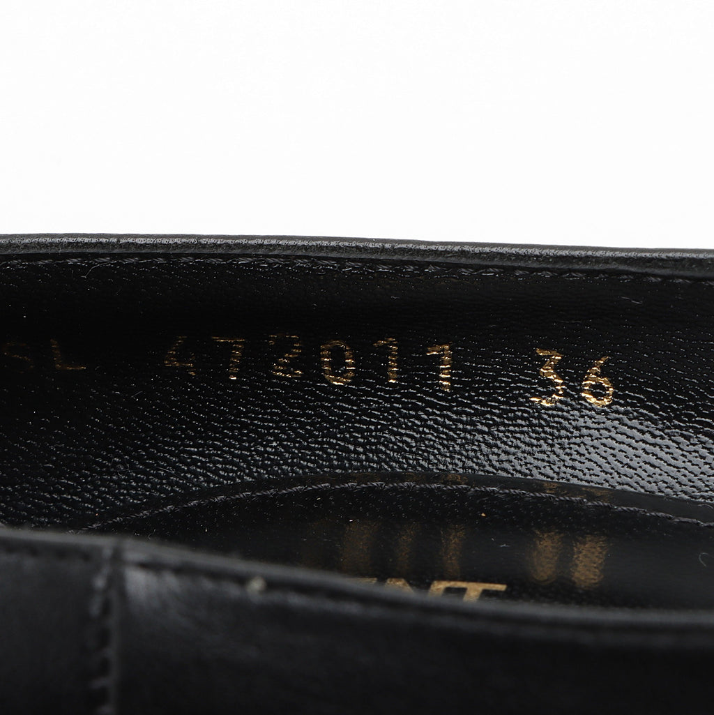 Women's Saint Laurent Leather Opyum Pumps - Size 6 / 36
