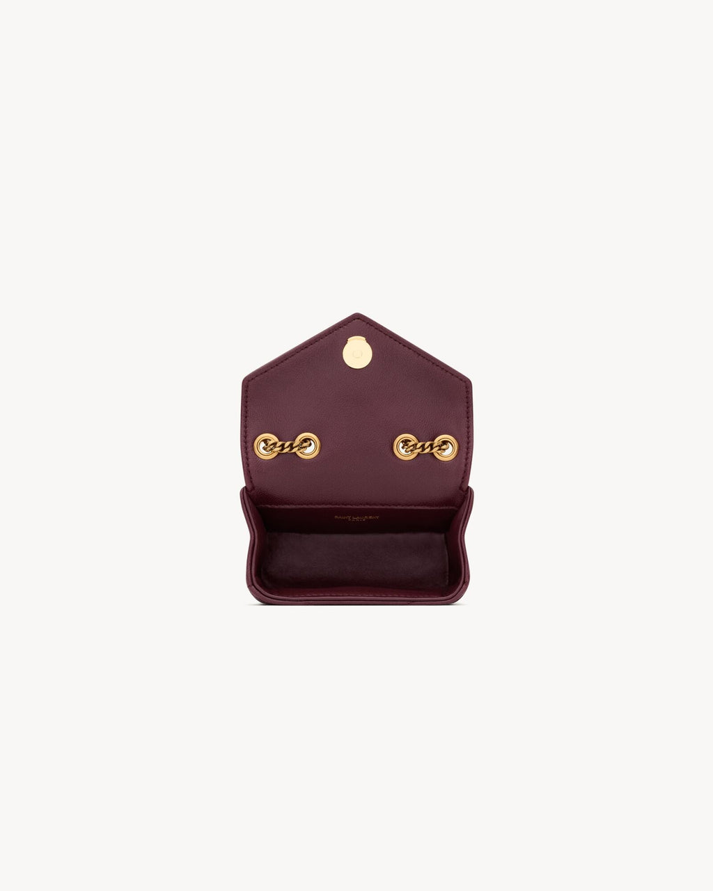 L-Y Leather Mini Chain Adjustable Handbag Wallet
