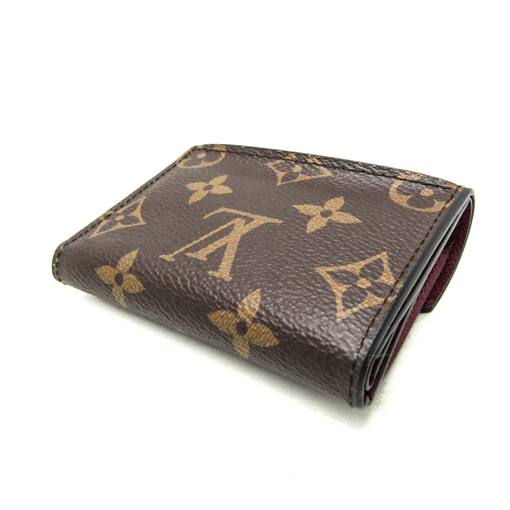 Zoe Wallet Monogram Canvas and Leather