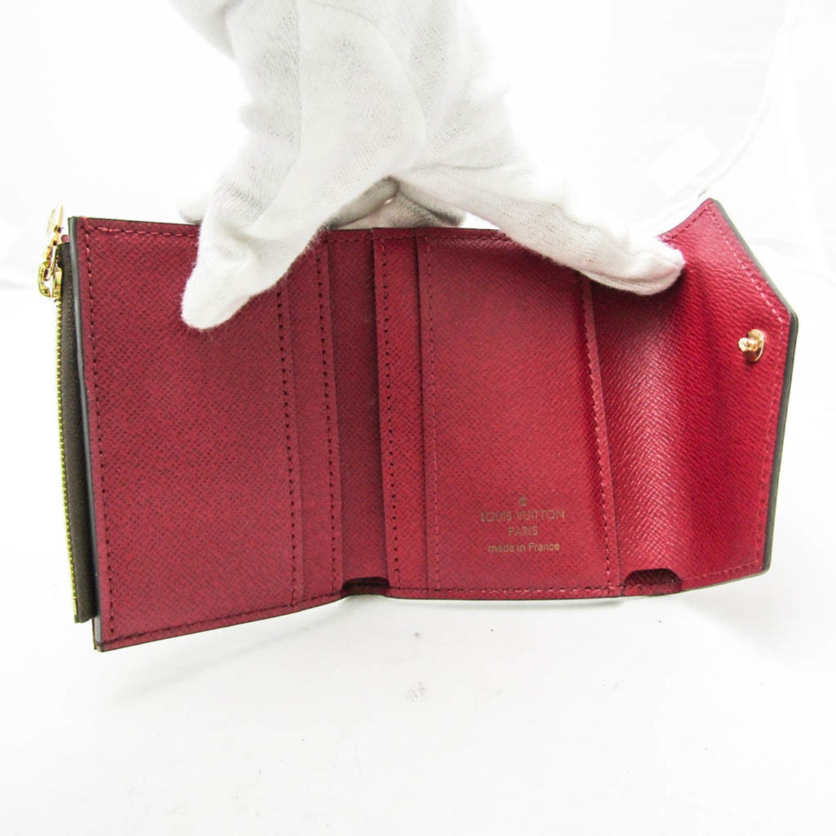 Zoe Wallet Monogram Canvas and Leather