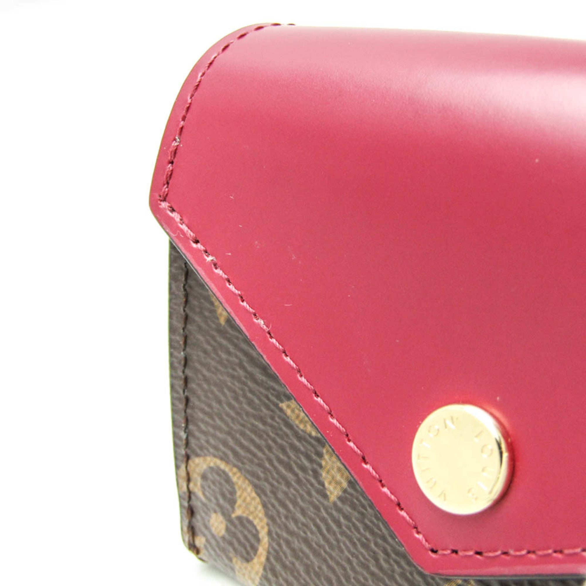 Zoe Wallet Monogram Canvas and Leather