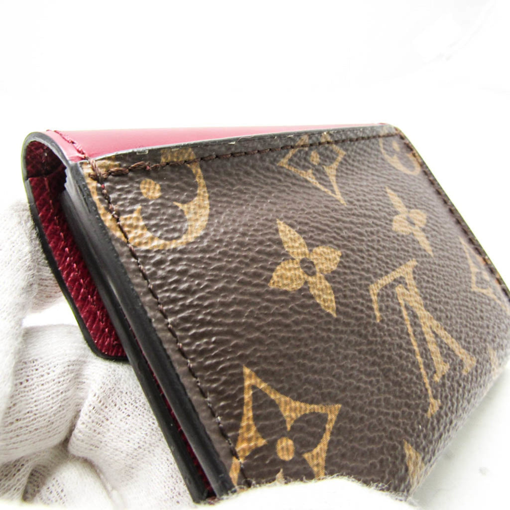 Zoe Wallet Monogram Canvas and Leather