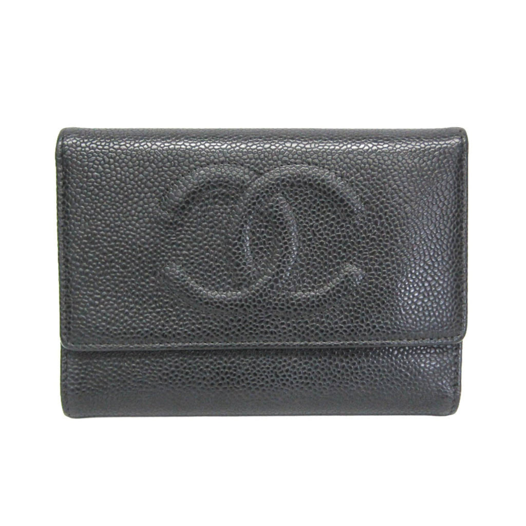Timeless CC Flap Wallet Caviar Small