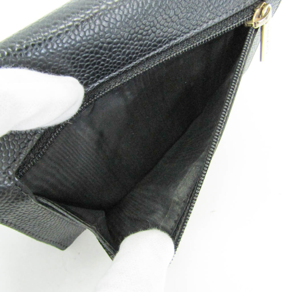 Timeless CC Flap Wallet Caviar Small