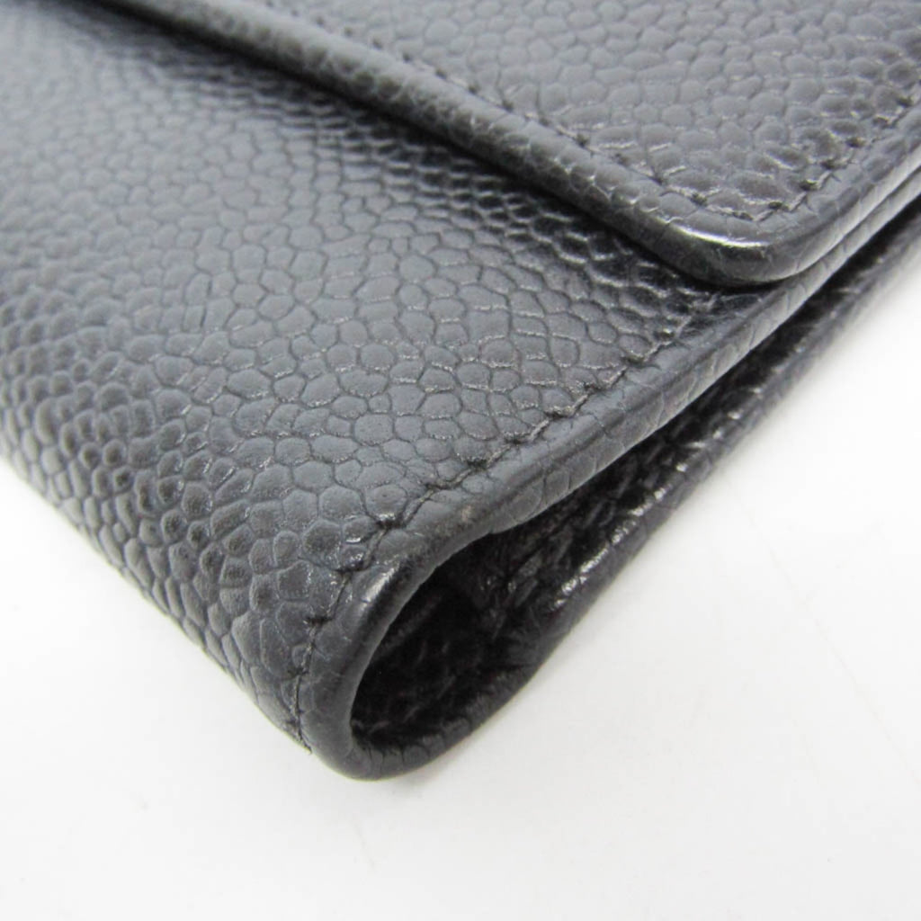 Timeless CC Flap Wallet Caviar Small