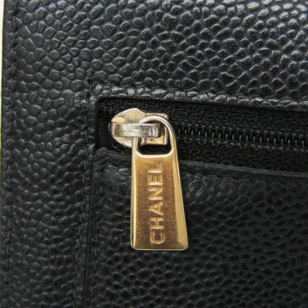 Timeless CC Flap Wallet Caviar Small