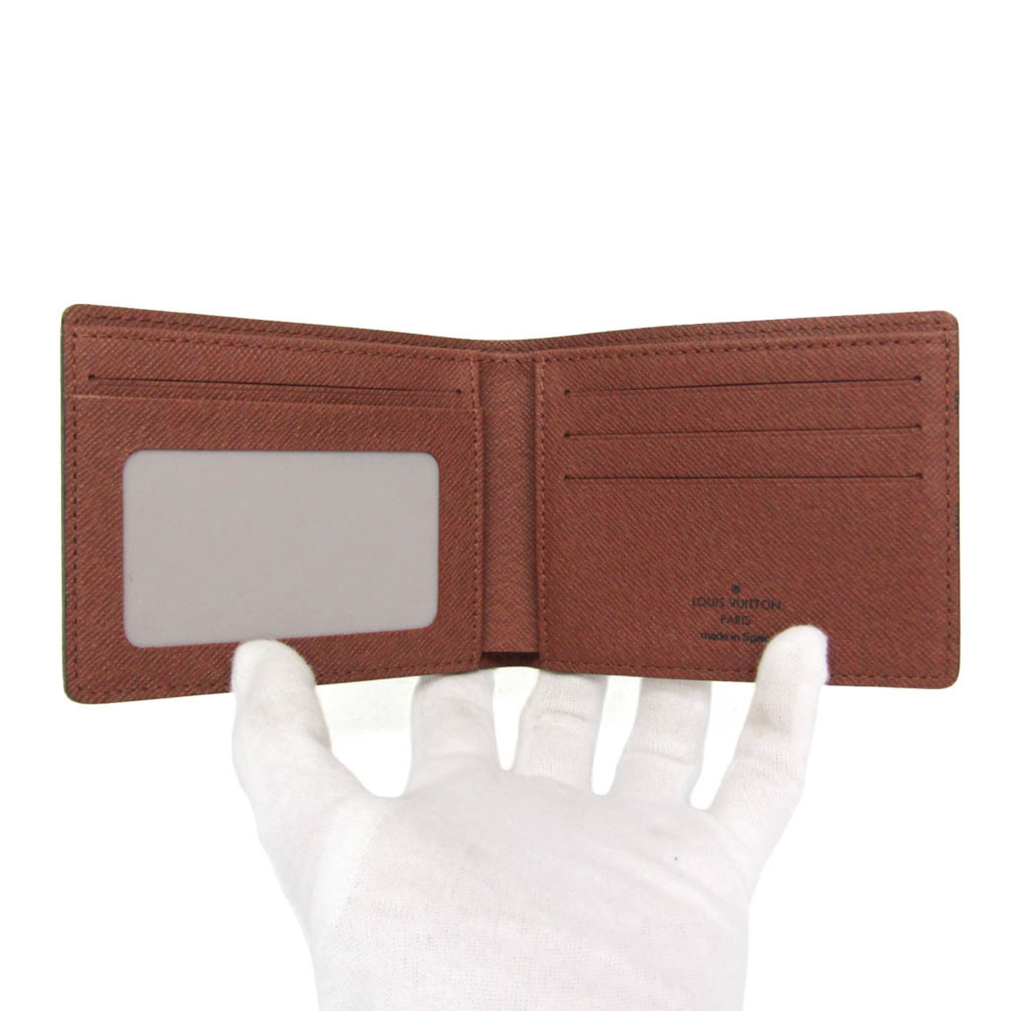 Multiple Wallet Monogram Canvas
