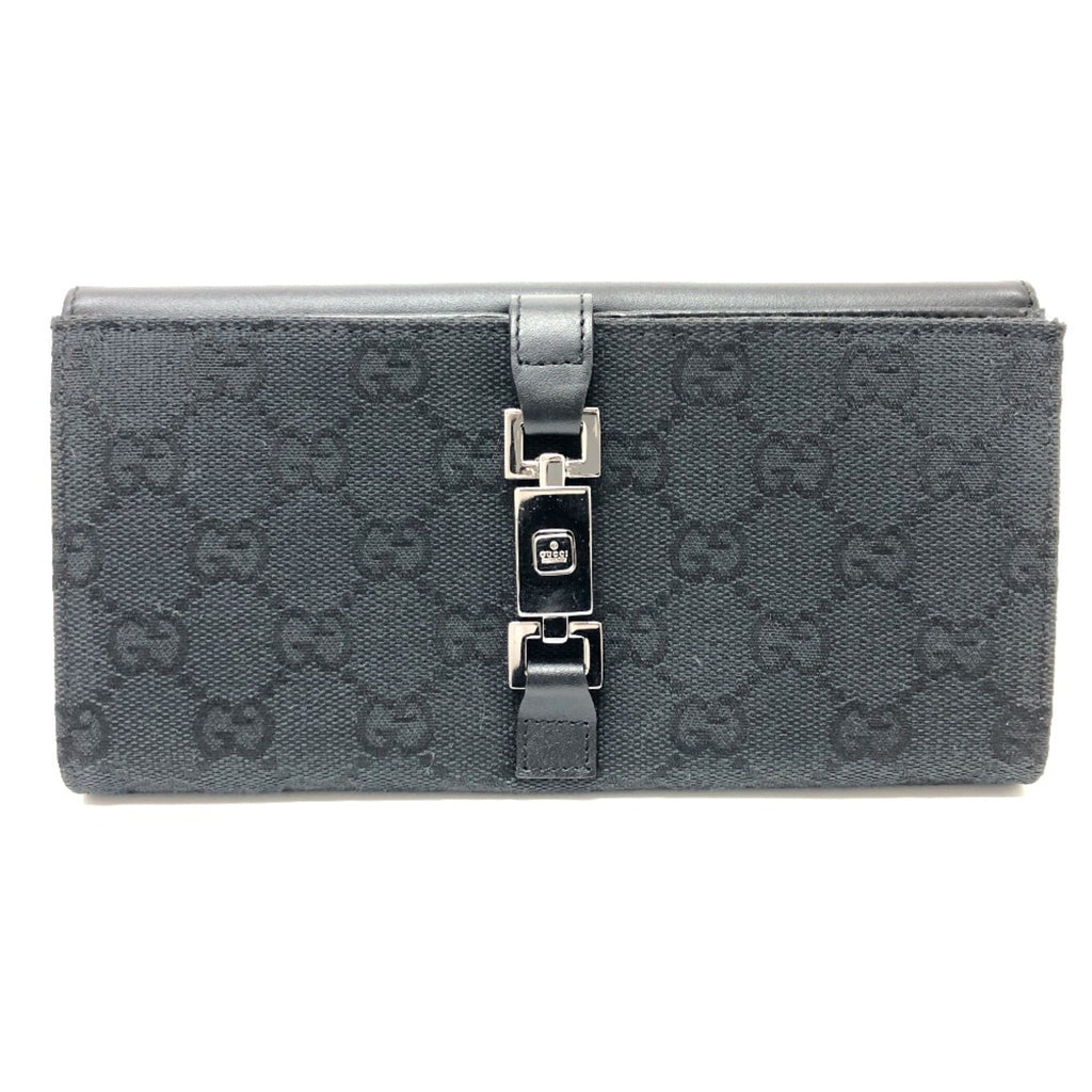 Zip Around Wallet GG Canvas Long