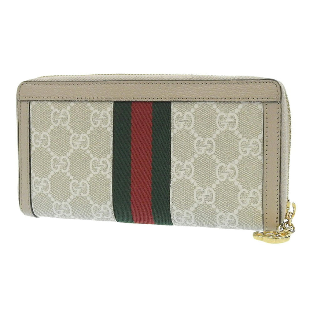 Ophidia Zip Around Wallet GG Coated Canvas