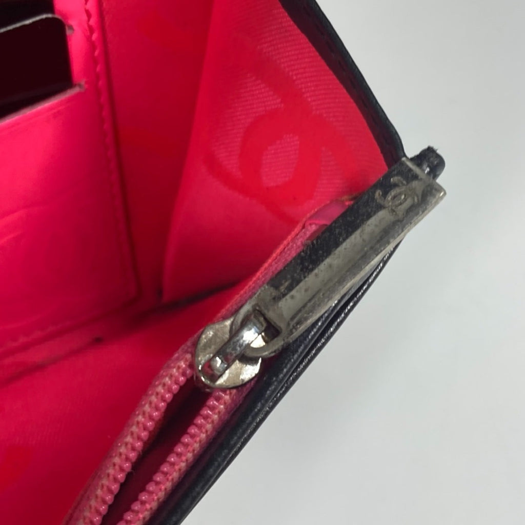 Cambon Bifold Wallet Quilted Lambskin Long