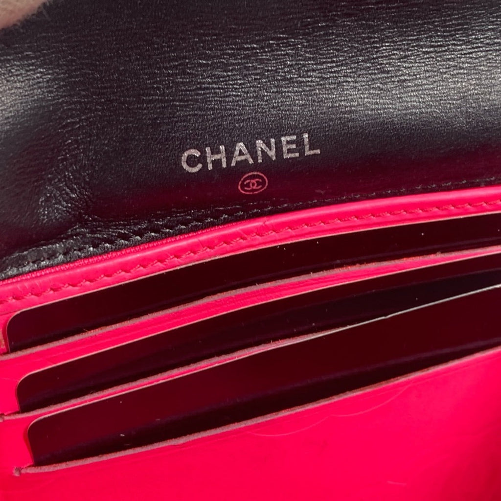 Cambon Bifold Wallet Quilted Lambskin Long