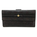Bow Continental Wallet Guccissima Leather
