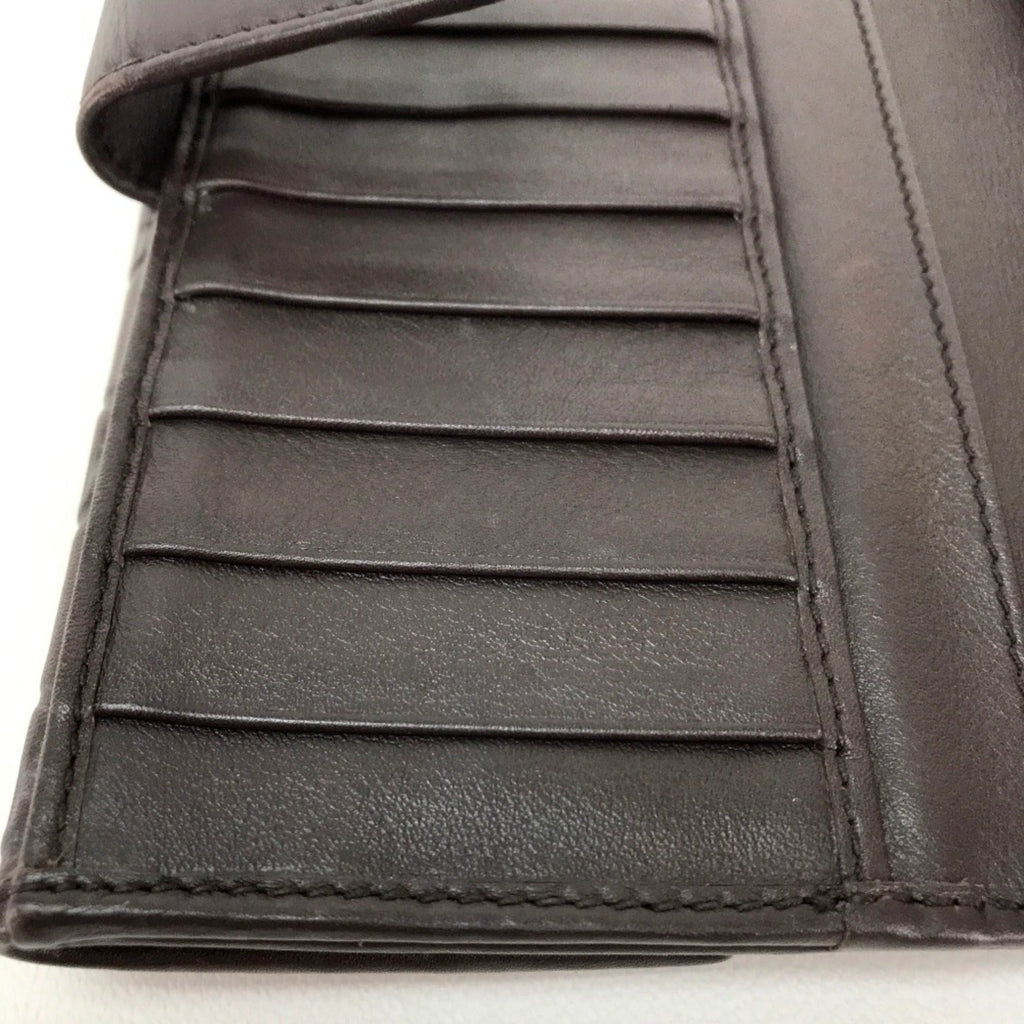 Bow Continental Wallet Guccissima Leather