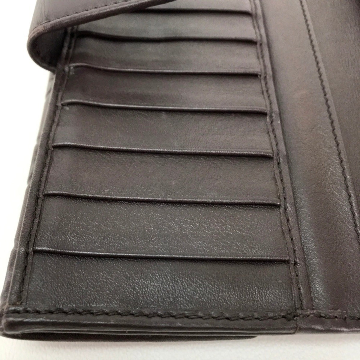 Bow Continental Wallet Guccissima Leather