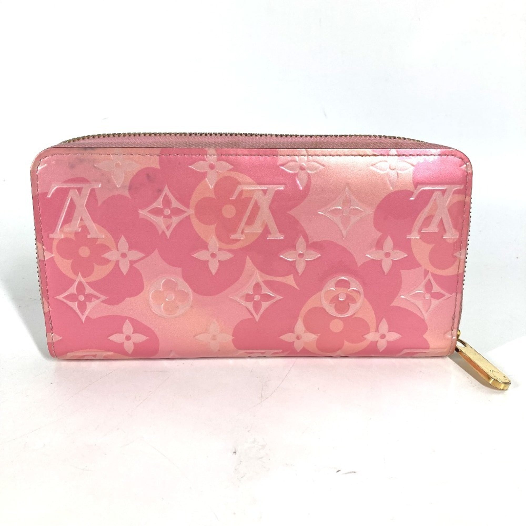 Zippy Wallet Limited Edition Valentine Floral Monogram Vernis