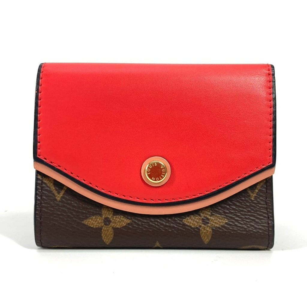 Sarah Tuileries Wallet Monogram Canvas and Leather