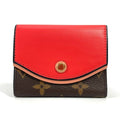 Sarah Tuileries Wallet Monogram Canvas and Leather