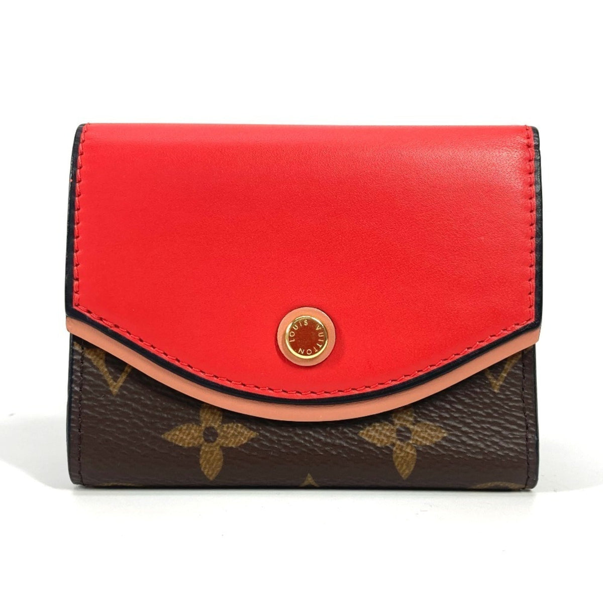 Sarah Tuileries Wallet Monogram Canvas and Leather