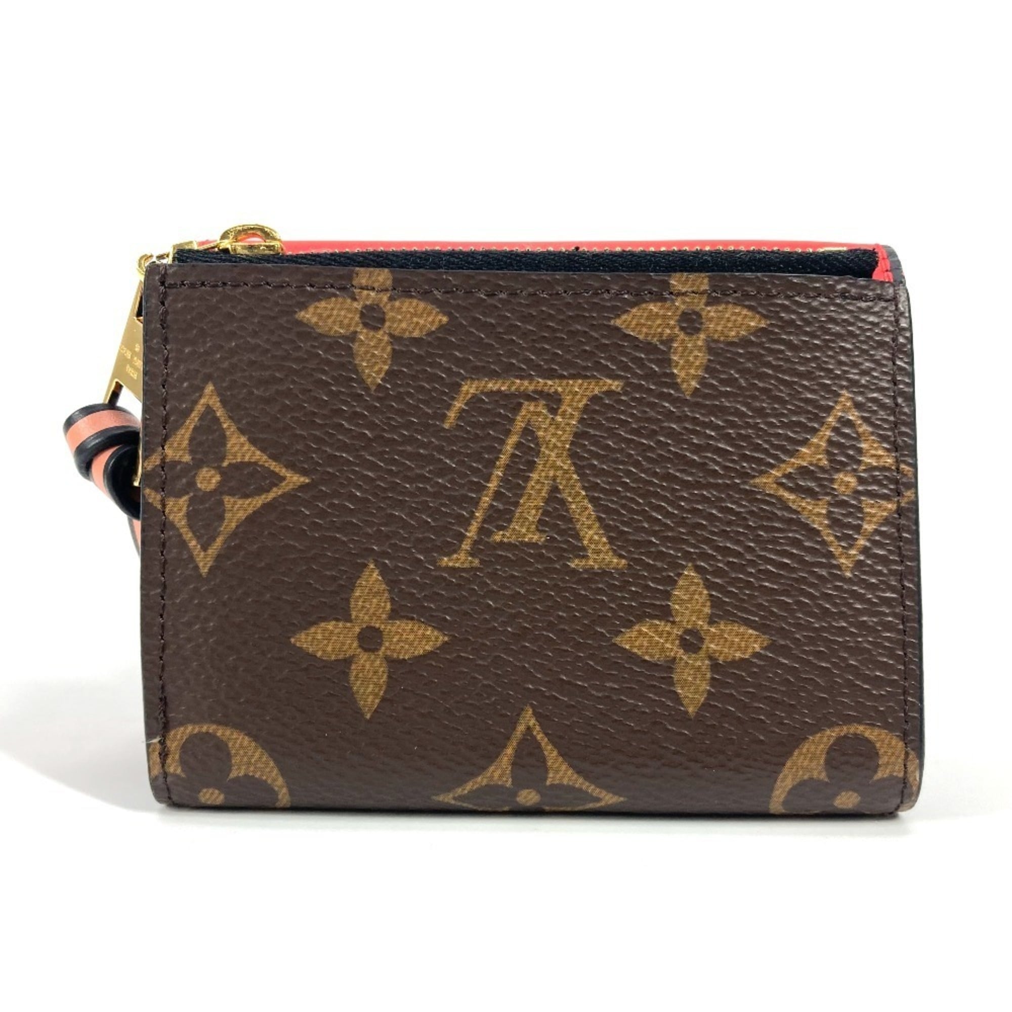 Sarah Tuileries Wallet Monogram Canvas and Leather