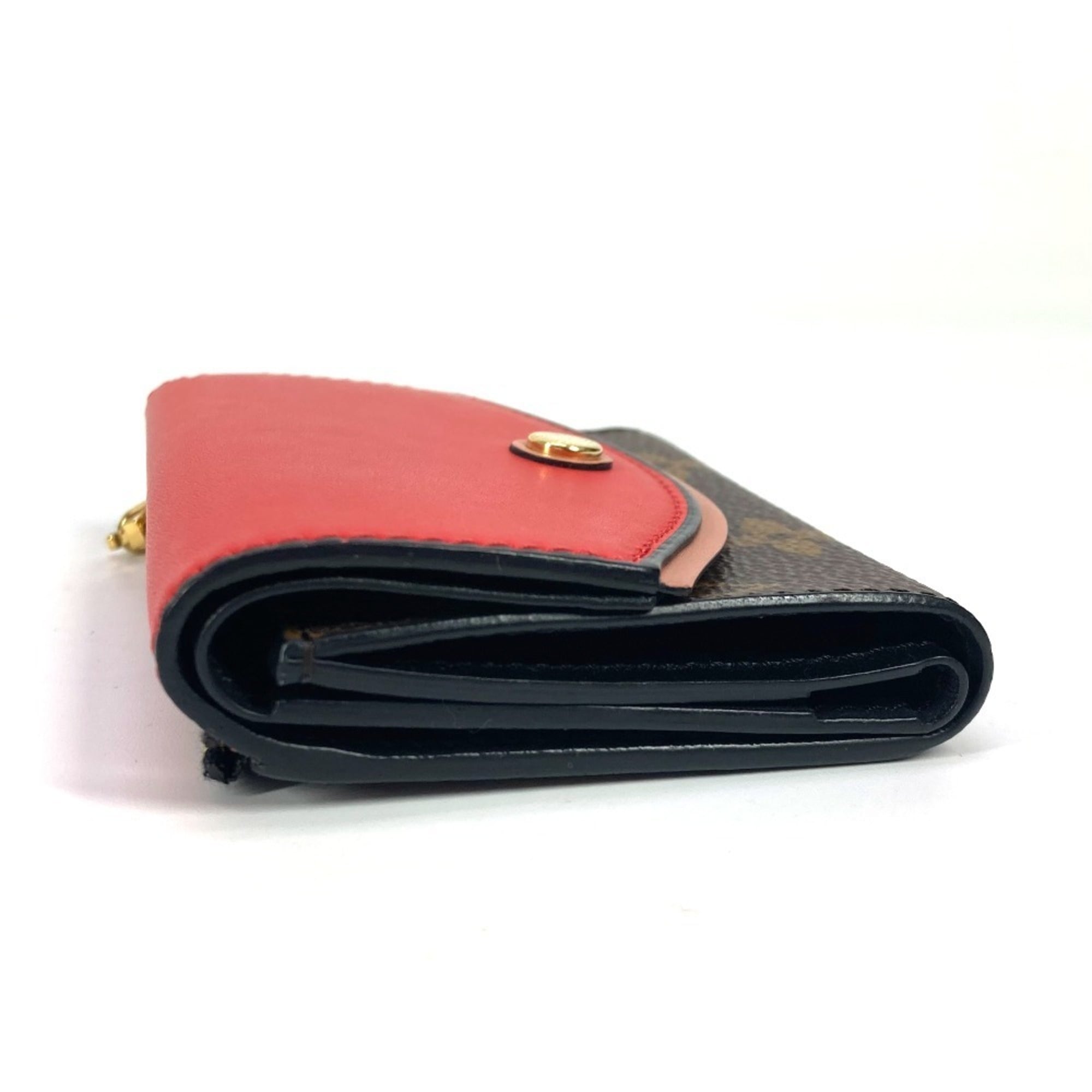 Sarah Tuileries Wallet Monogram Canvas and Leather